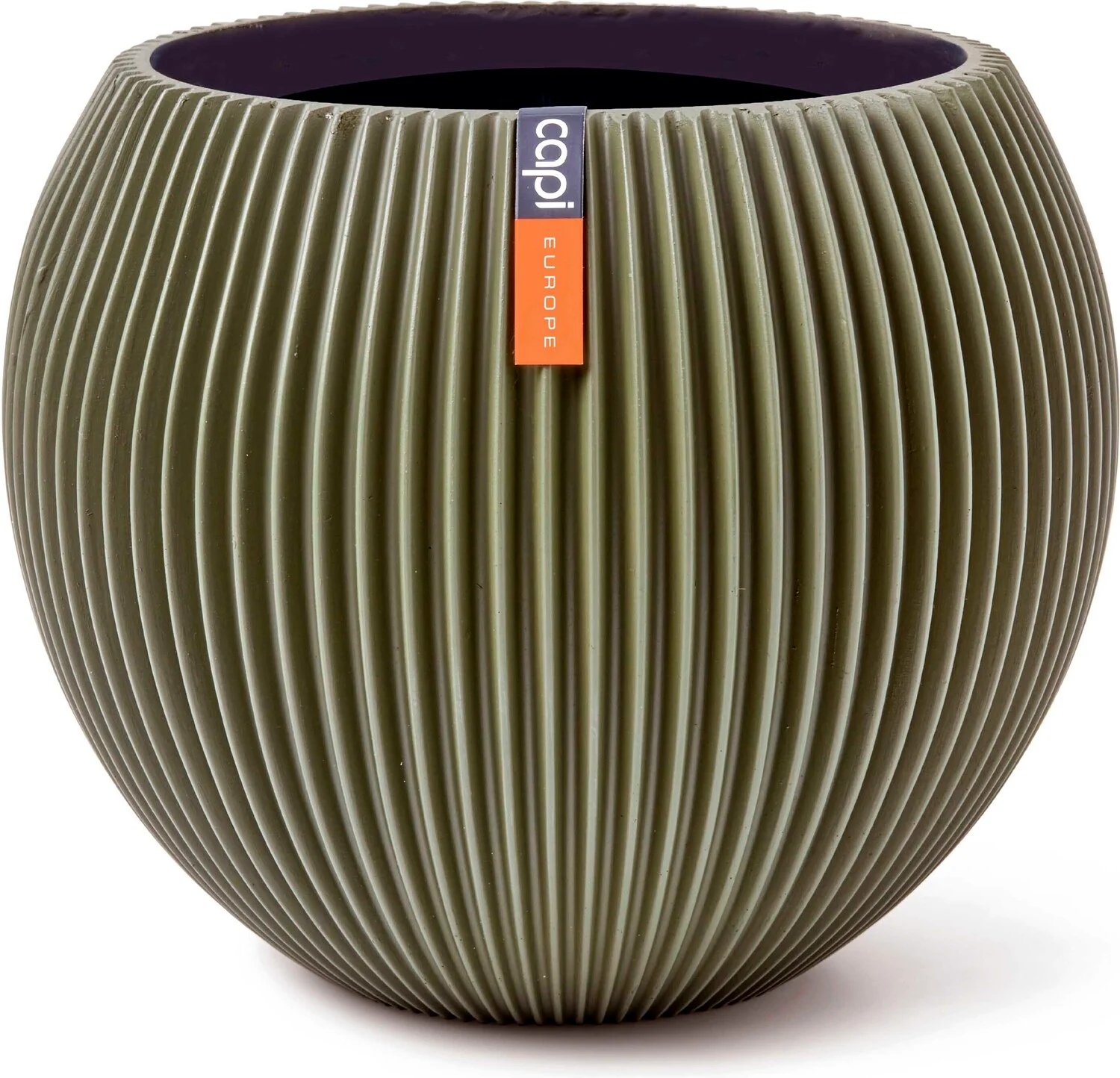 Capi Europe bloempot Groove groen D 29 H 25,5 cm