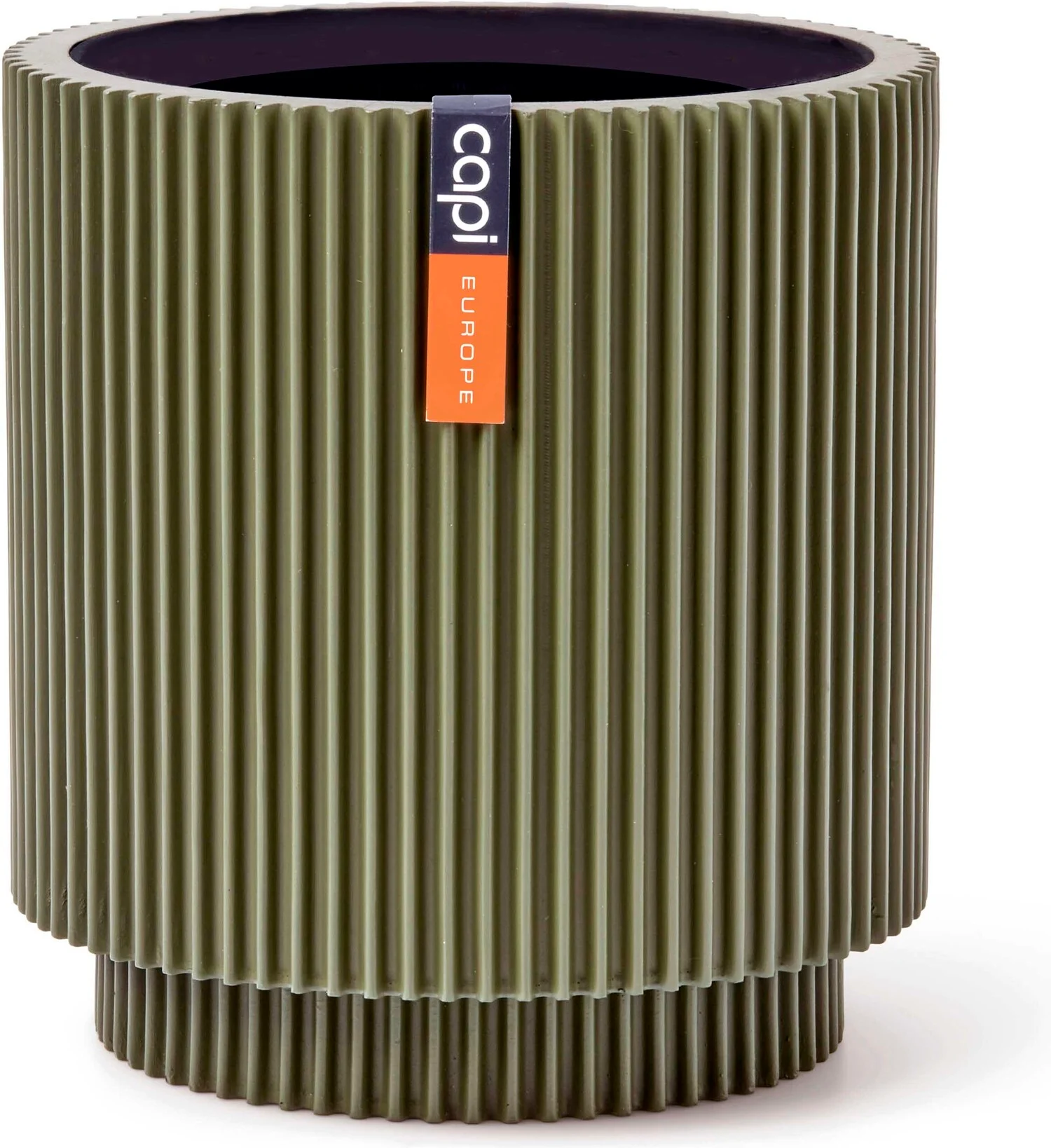 Capi Europe bloempot Groove groen D 19 H 20,9 cm