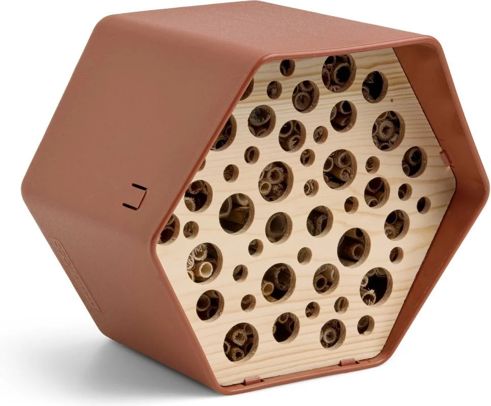 Capi Europe insectenhotel bijen Hive bruin 19 x 22 x 20 cm