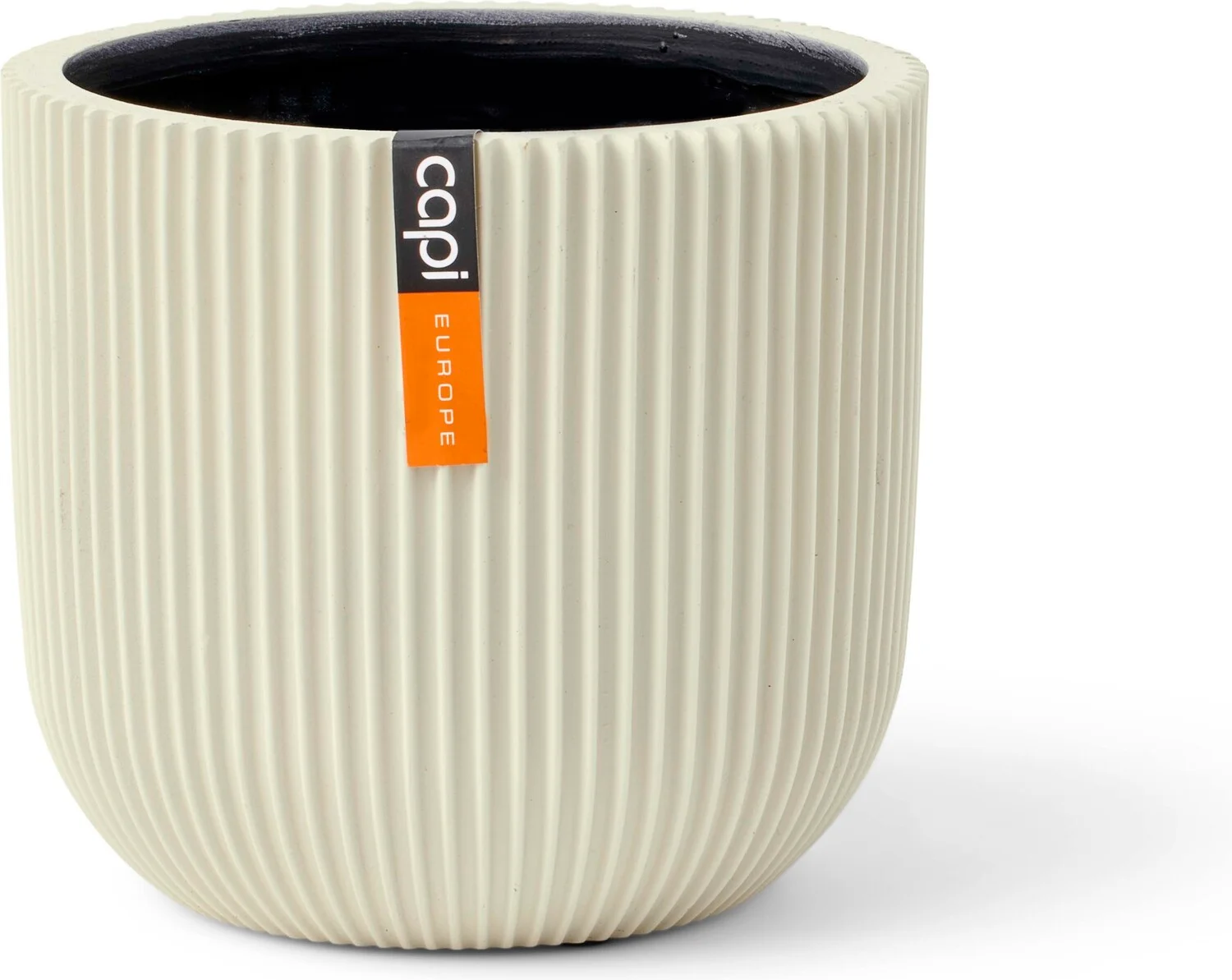 Capi Europe bloempot Groove beige D 14 H 13 cm
