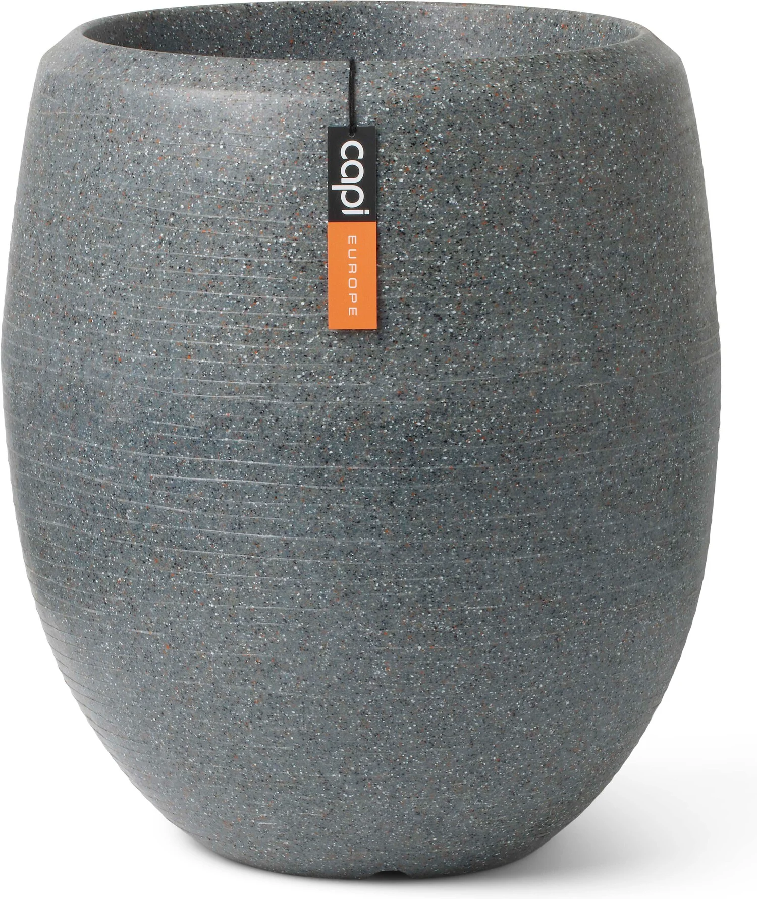 Capi Europe bloempot elegant Granite antraciet D 43 H 50 cm