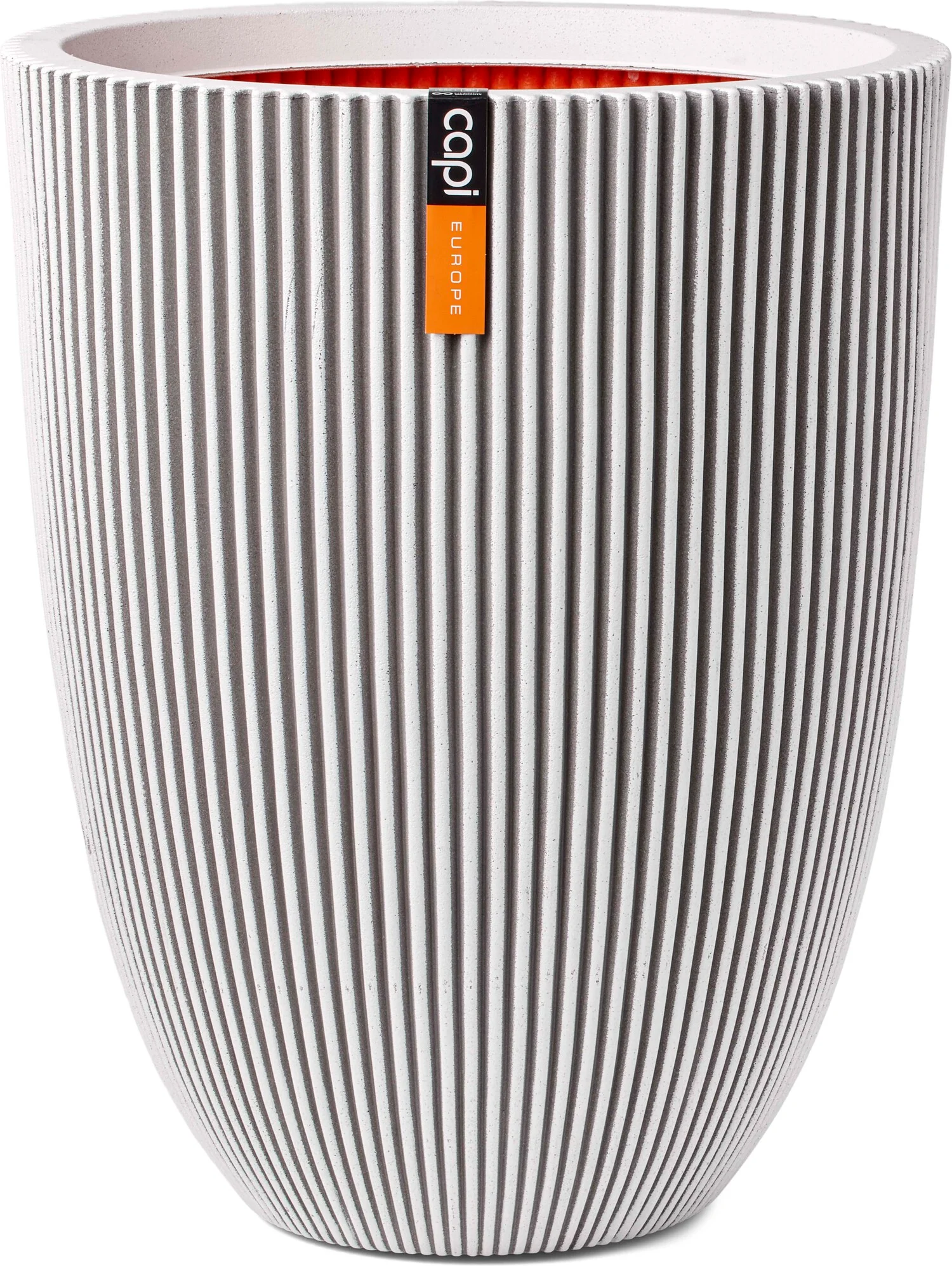 Capi Europe bloempot Groove wit D 46 H 58 cm