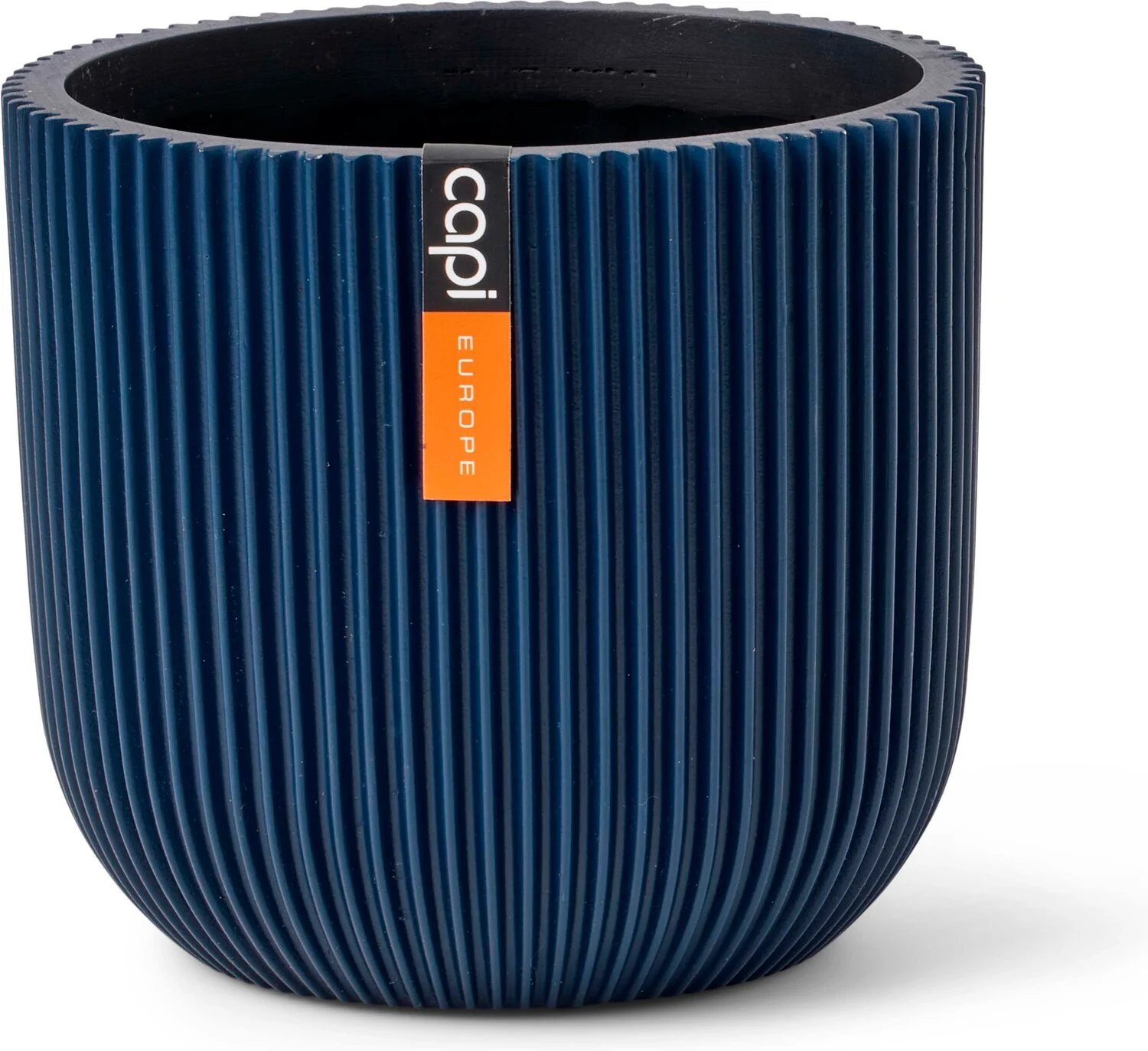 Capi Europe bloempot Groove blauw D 14 H 13 cm