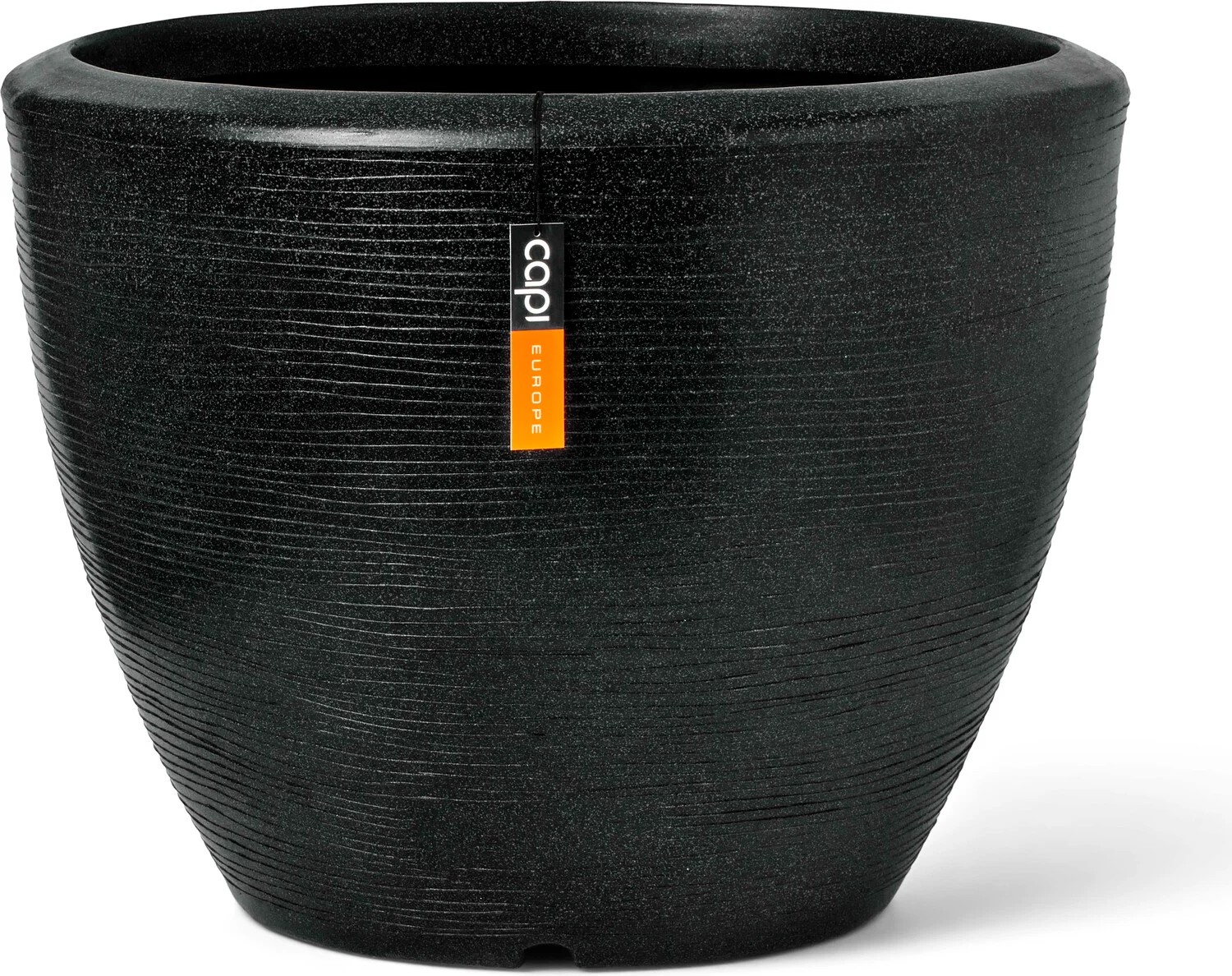 Capi Europe bloempot Granite zwart D 60 H 48 cm