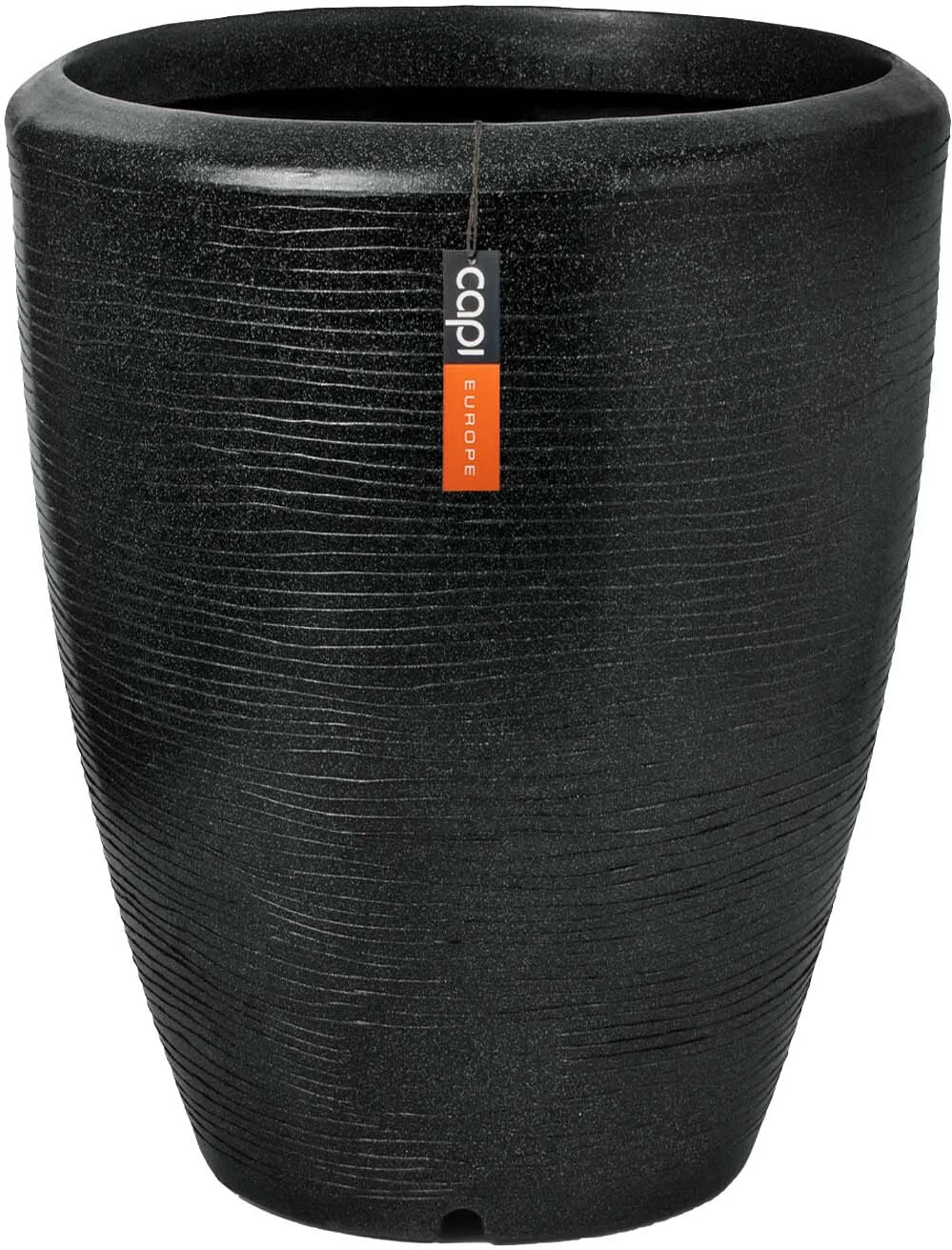 Capi Europe bloempot Granite zwart D 51 H 59 cm