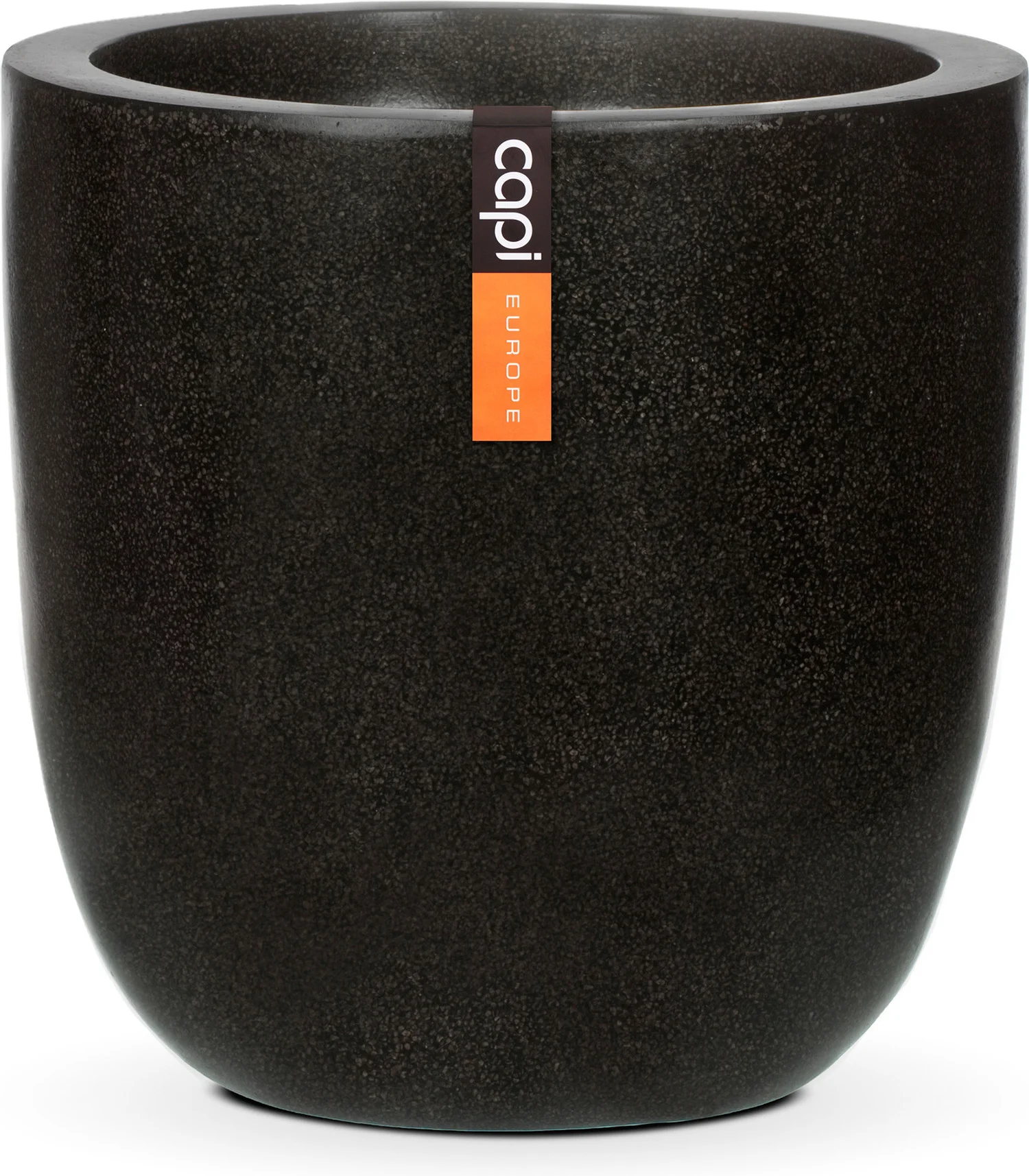 Capi Europe bloempot Lux zwart D 54 H 52 cm