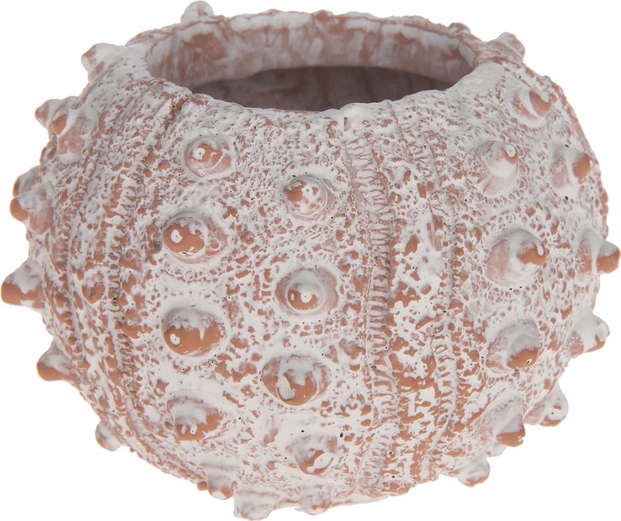 Dijk Natural Collections bloempot Koraal oranje D 9,5 H 7 cm