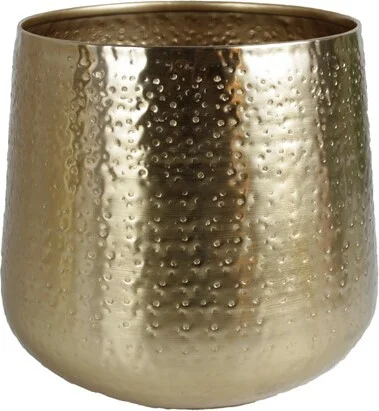 bloempot Karakter goud D 30 H 30 cm