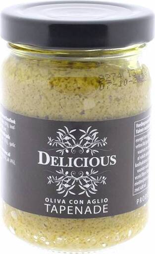 Delicious tapenade oliva con aglio 156 ml