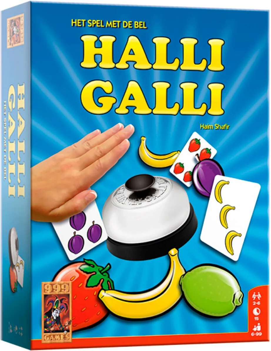 999 Games kaartspel Halli Galli 6+ jr