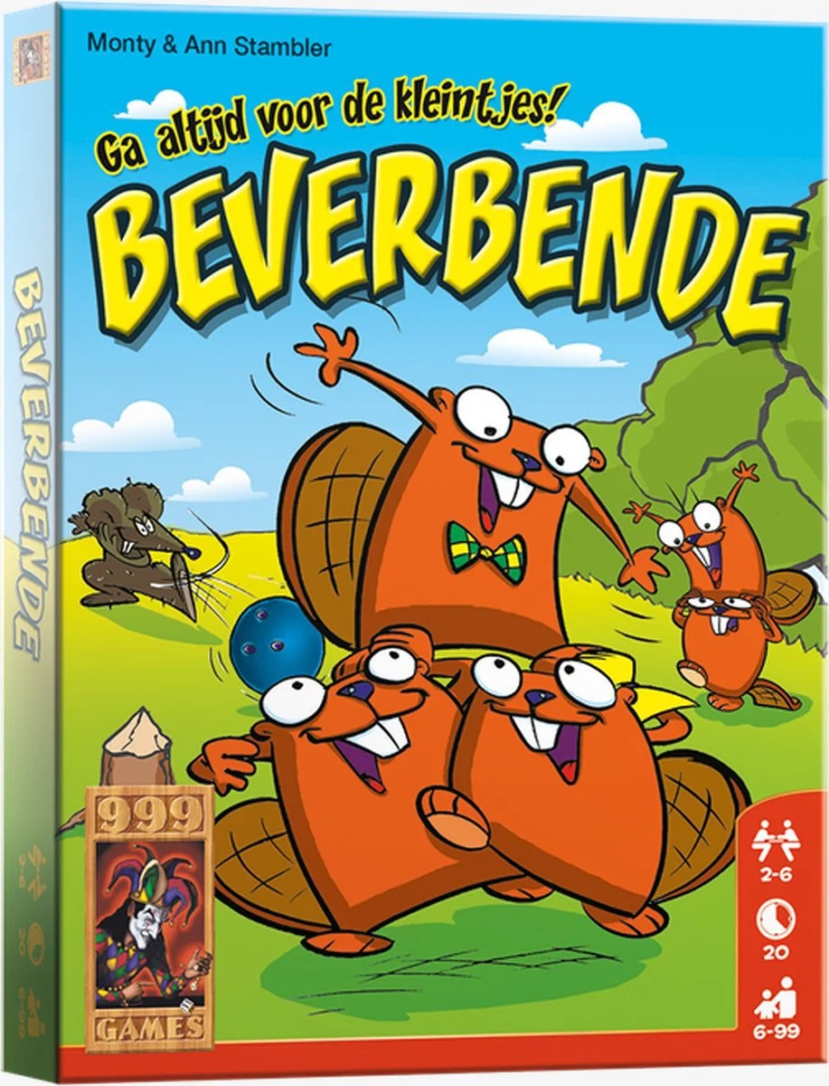 999 Games kaartspel Beverbende 6+ jr