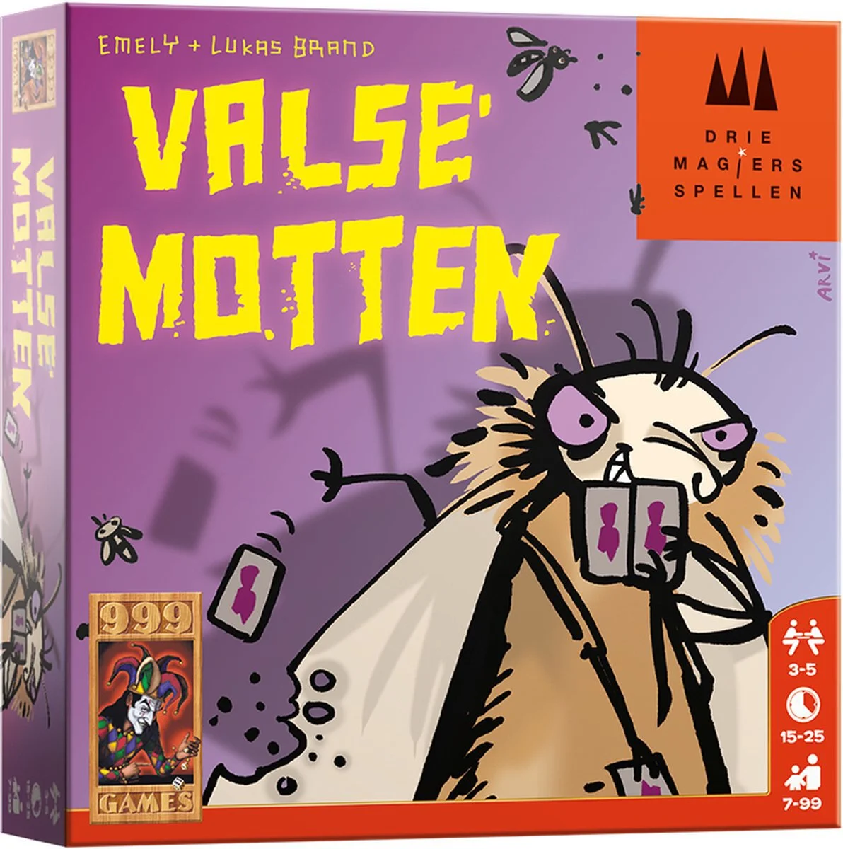 999 Games kaartspel Valse Motten 7+ jr