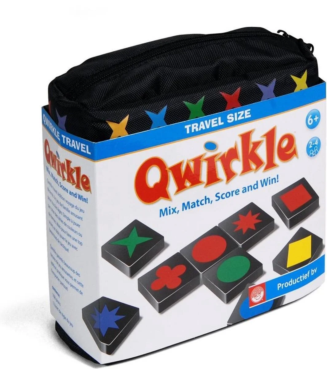 999 Games bordspel Qwirkle reiseditie 6+ jr