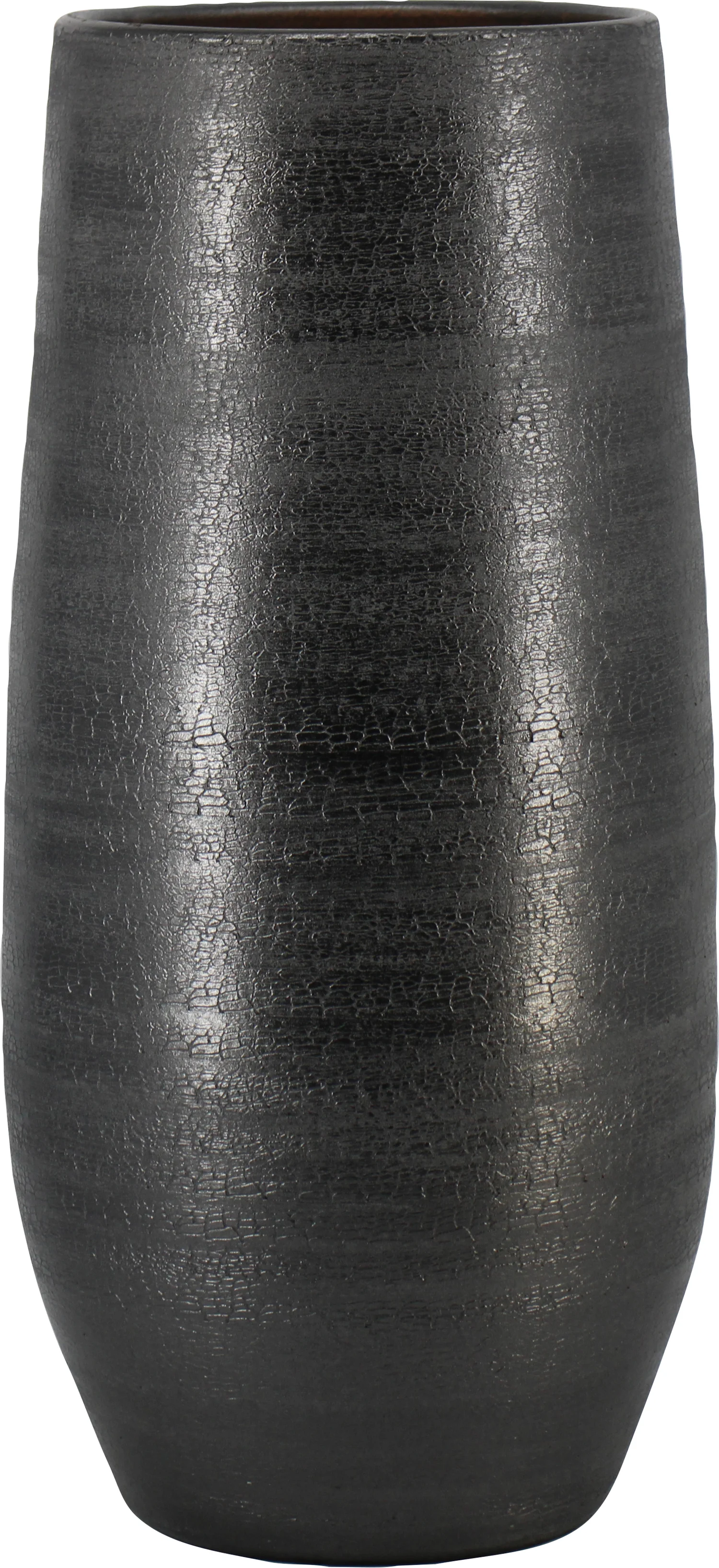 Bela Arte vaas Matira zwart D 32 H 70 cm