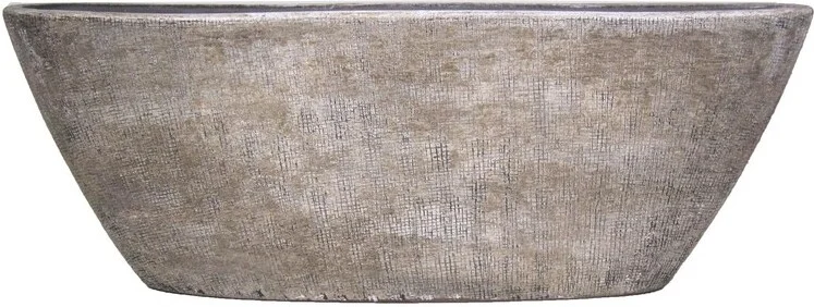 Bela Arte bloempot Mira taupe 69 x 17 x 25 cm