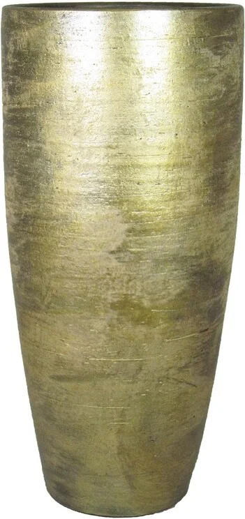 Bela Arte bloempot Moura goud D 37 H 90 cm