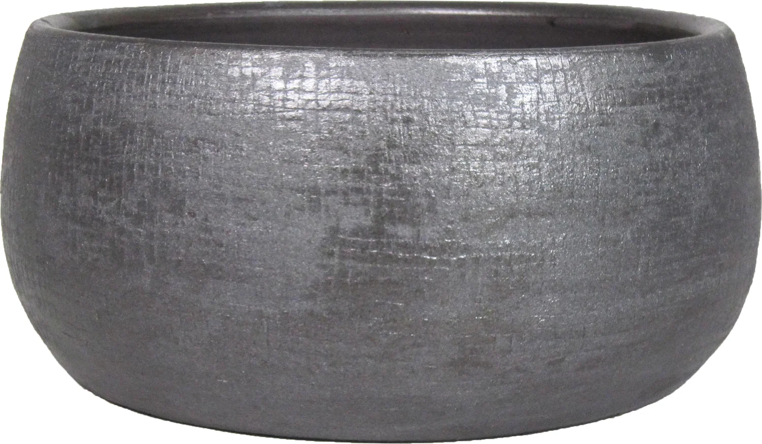 Bela Arte plantenschaal Mira zwart D 34 H 15 cm