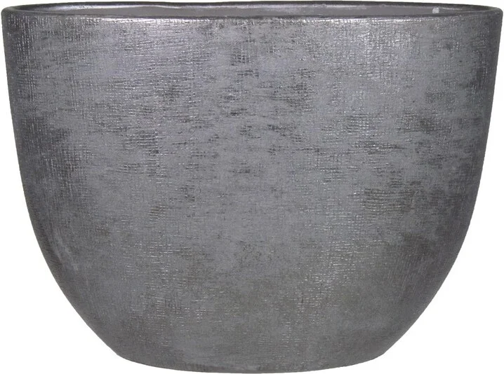 Bela Arte bloempot Mira zilver 50 x 20 x 36 cm