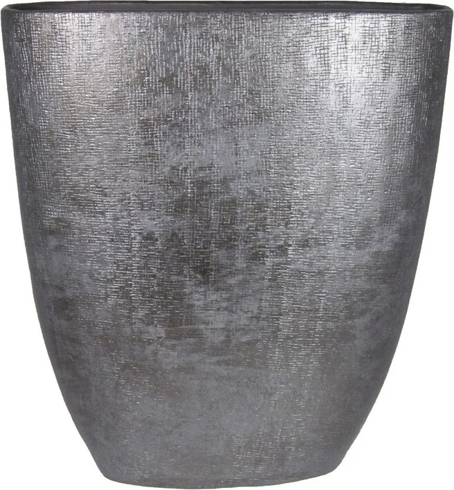 Bela Arte bloempot Mira zilver 51 x 17 x 57 cm