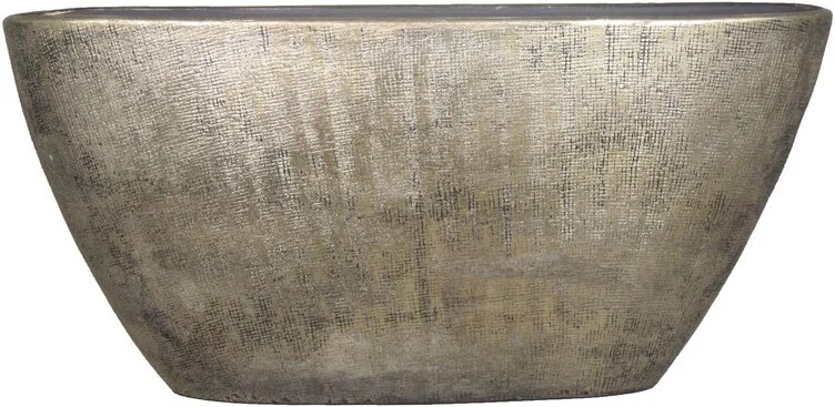 Bela Arte bloempot Mira goud 73 x 17 x 36 cm