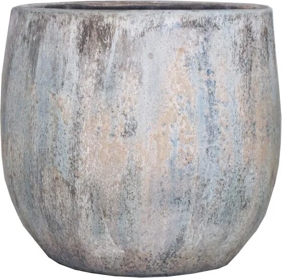 Bela Art bloempot Oceaan blauw D 34 H 31 cm