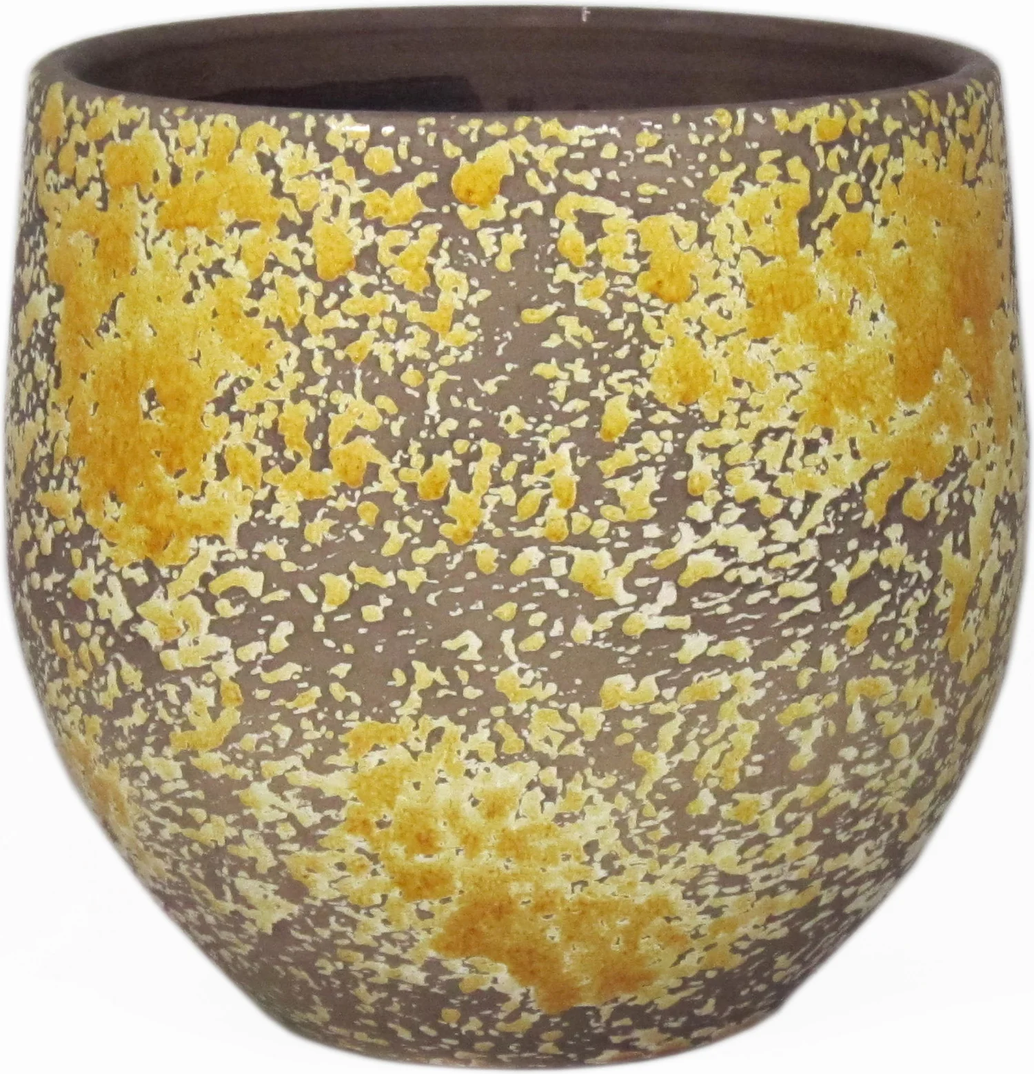 Bela Arte bloempot Luuk oker D 14 H 13 cm