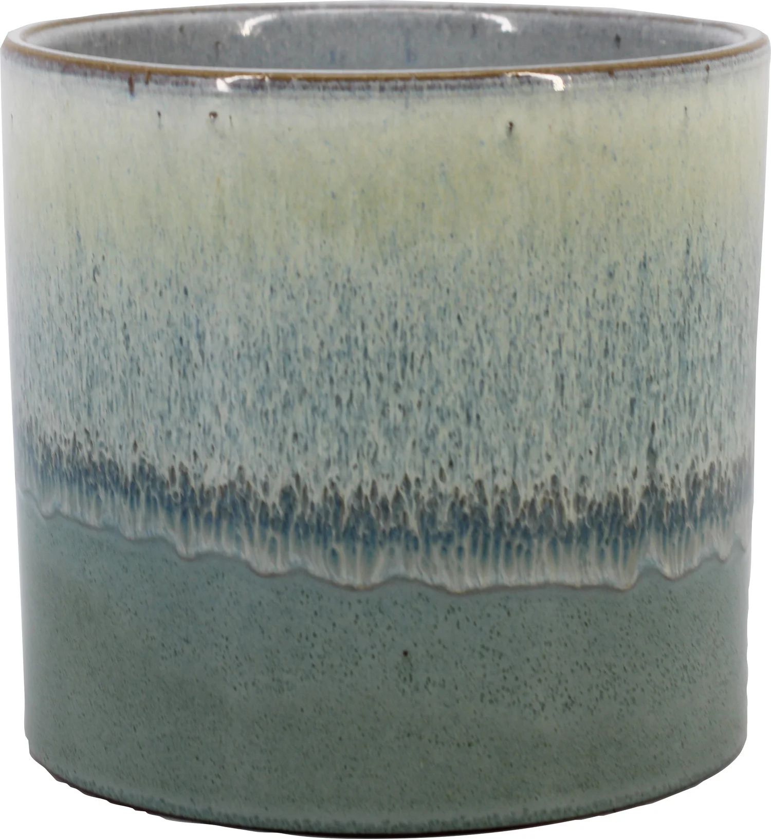 Bela Arte bloempot Alice blauw D 18,5 H 17,5 cm