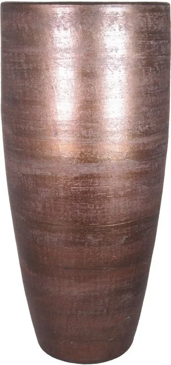Bela Arte bloempot Moura koper D 37 H 90 cm