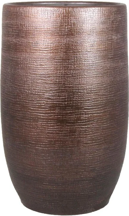 Bela Arte bloempot Mira koper D 32 H 50 cm
