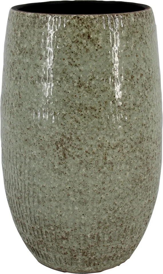 Bela Arte bloempot Olivier groen D 22 H 40 cm