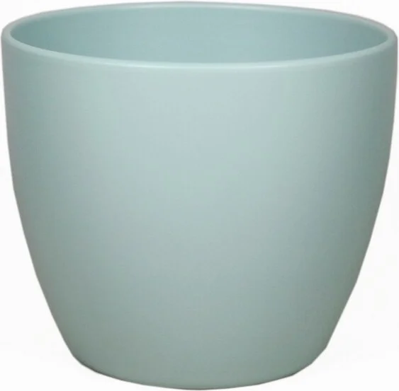 Bela Arte bloempot Boule D 7,5 H 6 cm mat groen