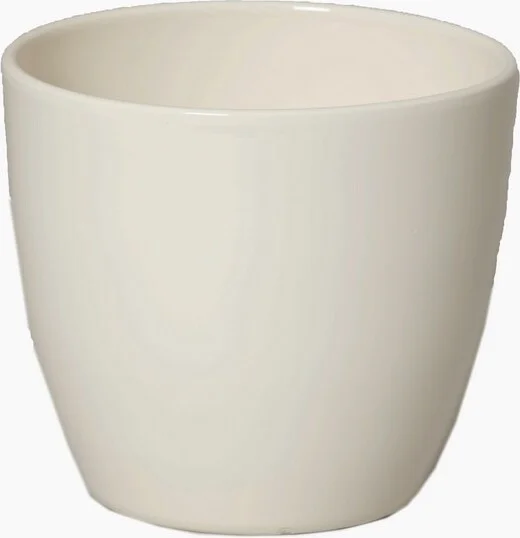 Bela Arte bloempot Boule D 7,5 H 6 cm panna