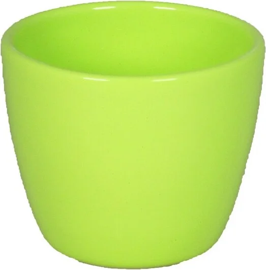 Bela Arte bloempot Boule D 7,5 H 6 cm lime groen