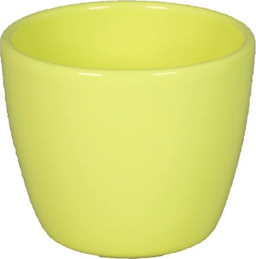 Bela Arte bloempot Boule D 7,5 H 6 cm citroengeel