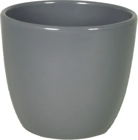 Bela Arte bloempot Boule D 7,5 H 6 cm steengrijs