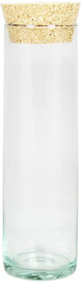 Bela Arte vaas transparant D 6 H 20 cm
