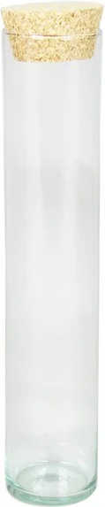 Bela Arte vaas transparant D 6 H 30 cm