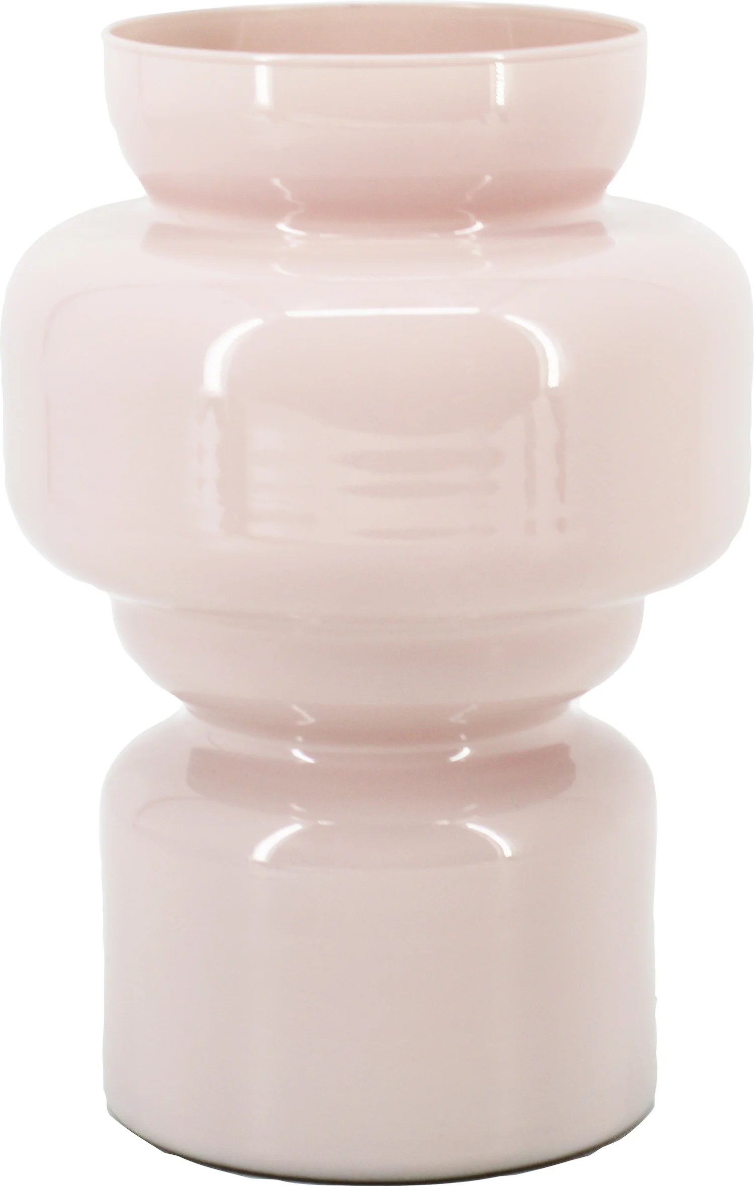 Bela Arte vaas Charlotte lichtroze D 17 H 25 cm