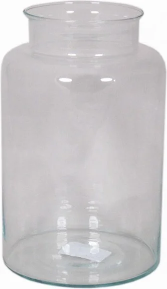 Bela Arte vaas Melkbus D 14,5 H 30 cm transparant