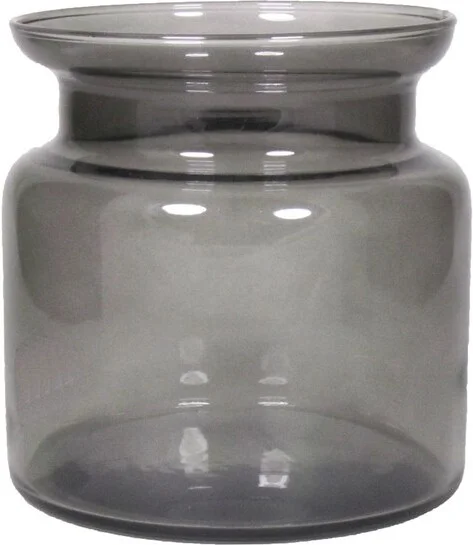 Bela Arte vaas Melkbus zwart D 15 H 15 cm