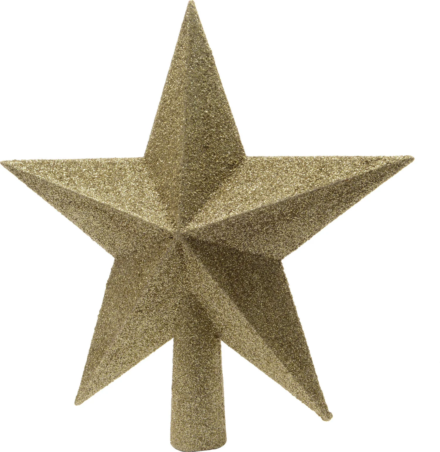 Decoris piek ster Tjardo goud 19 x 4,2 x 19 cm