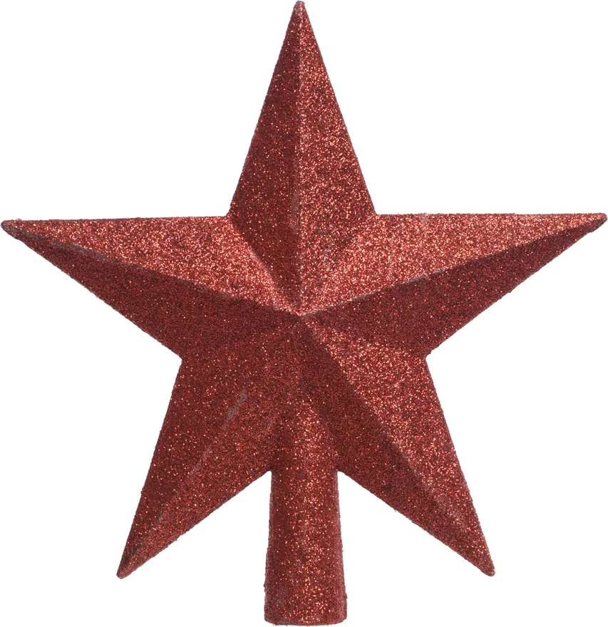 Decoris piek Tjardo rood 19 x 19 x 4,2 cm