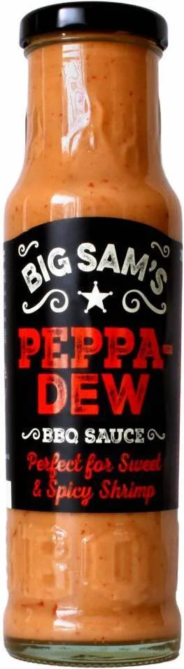 Big Sam's barbecuesaus Peppadew 250 ml