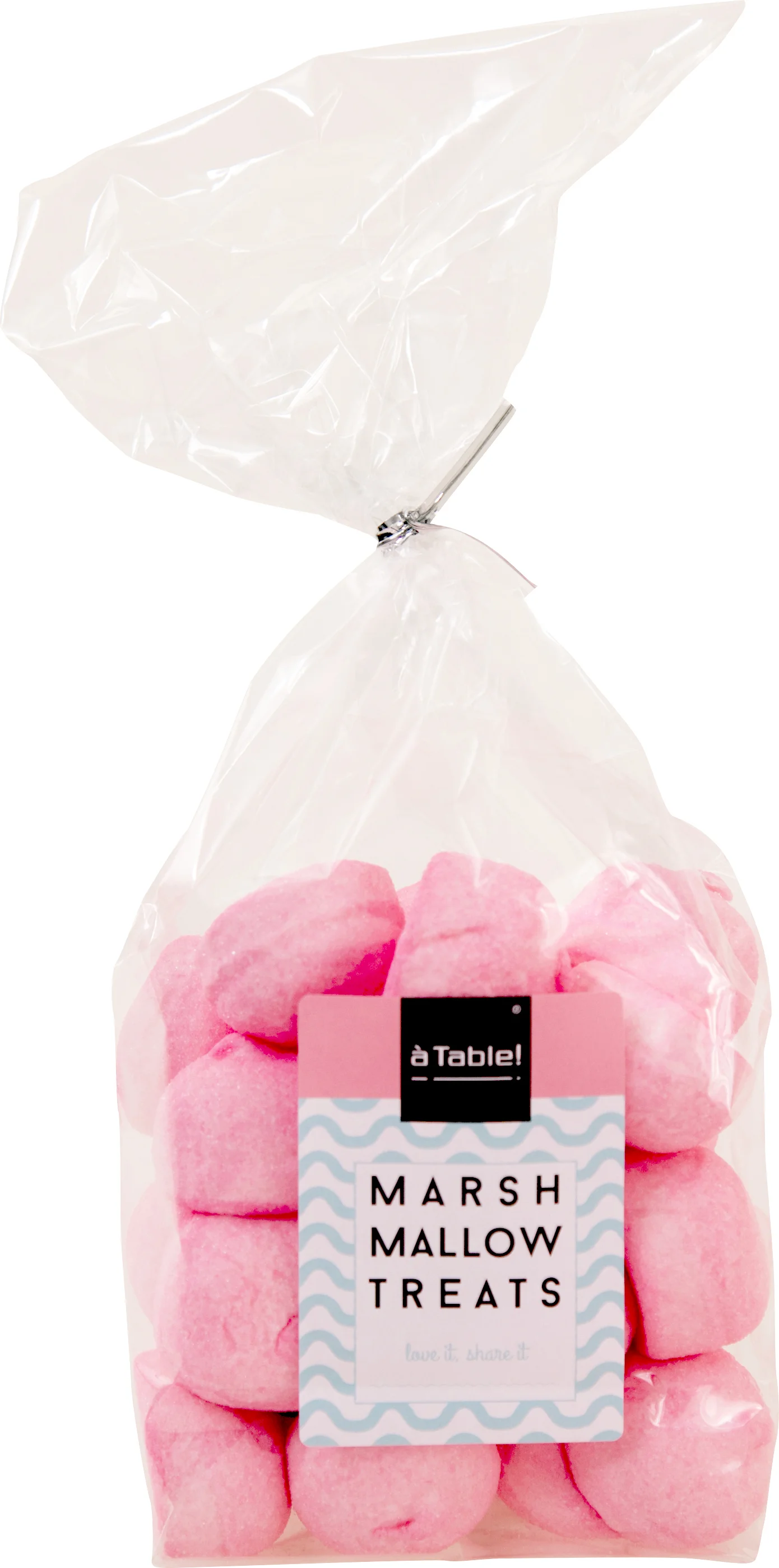 à Table! marshmallow bollen roze 225 gr