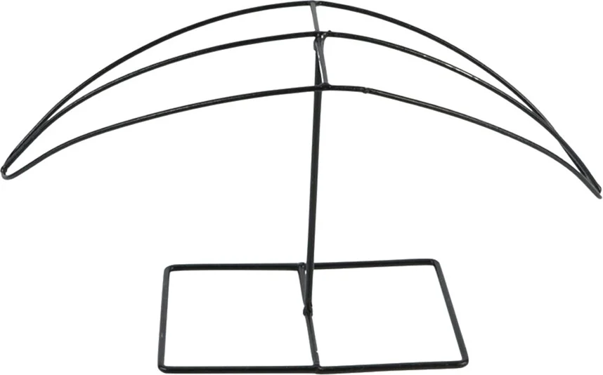 Decoratie frame bloem zwart 30 x 10 x 21 cm