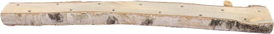 Boomstam plateau naturel 60 x 7 x 3 cm