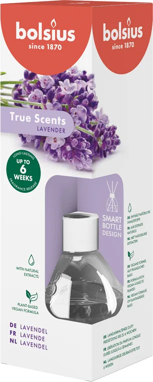 Bolsius geurstokjes True Scents Lavender 60 ml