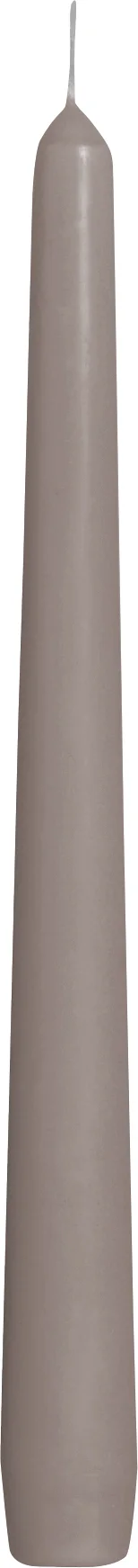 Bolsius dinerkaars grijs D 2,4 H 25 cm