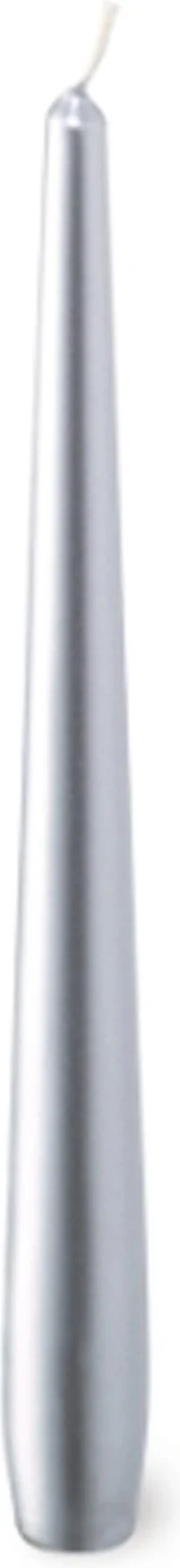 Bolsius dinerkaars zilver D 2,4 H 25 cm