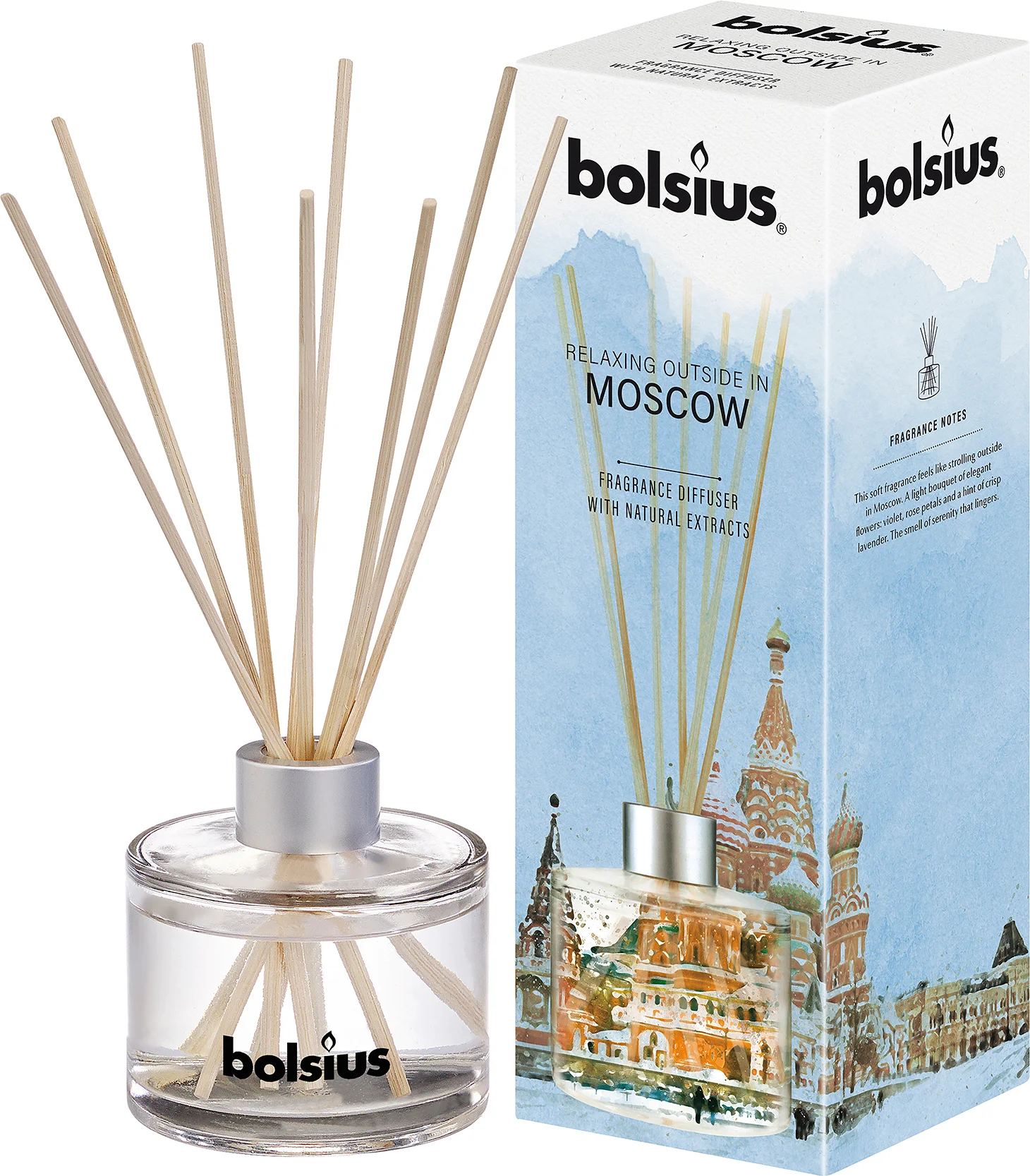 Bolsius geurstokjes Around the World Moscow 100 ml